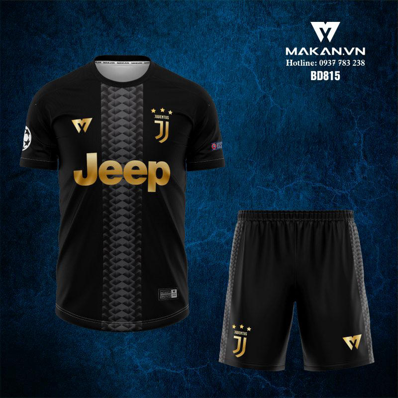 Áo bóng đá màu đen Juventus