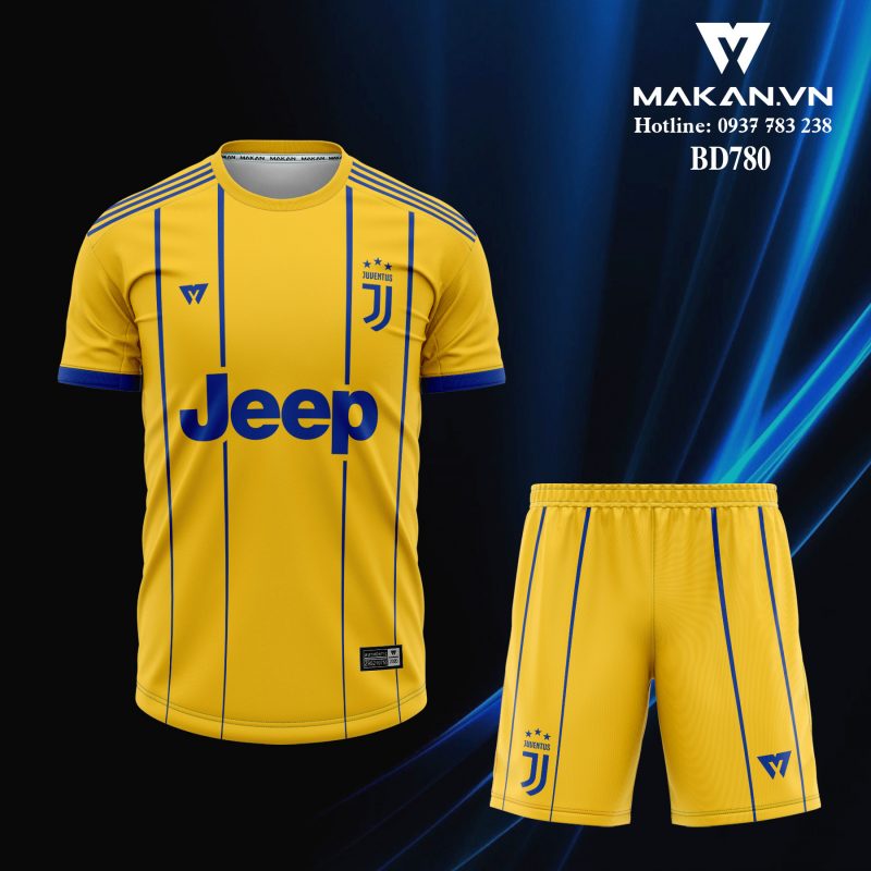 Áo bóng đá màu vàng - Đội tuyển Juventus