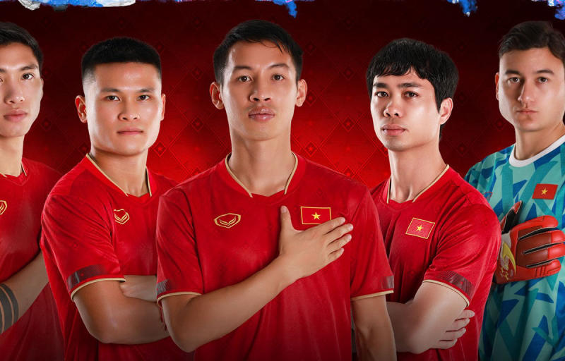 Mẫu áo đá bóng đẹp tuyệt vời nhất trái đất - Đội tuyển chọn Việt Nam