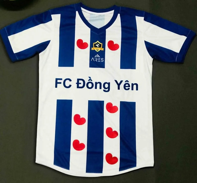 Đặt tên áo đá banh theo tỉnh của đội bóng 1