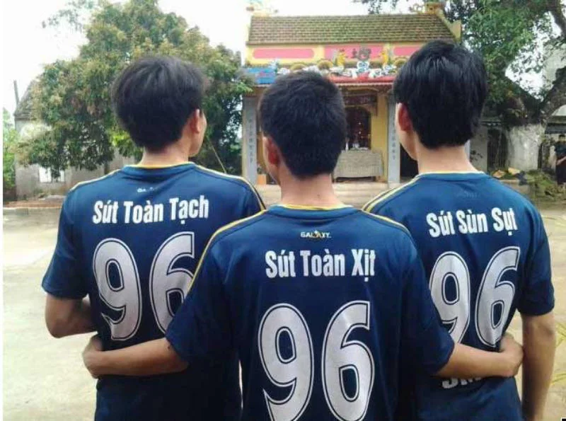 Tên áo đá banh hay nhiều người đặt nhất 2