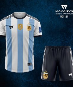 Áo bóng đá đội tuyển Argentina BD1124