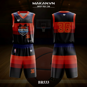 Áo bóng rổ BR533