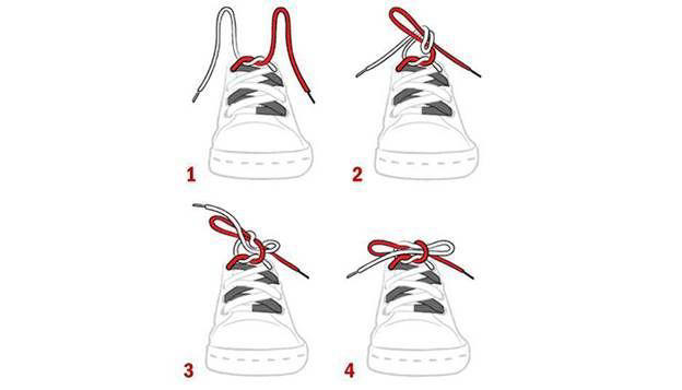 Cách buộc dây giày đá bóng