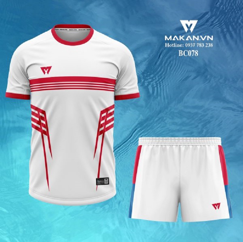 Mẫu áo bóng chuyền thiết kế độc quyền tại MAKAN
