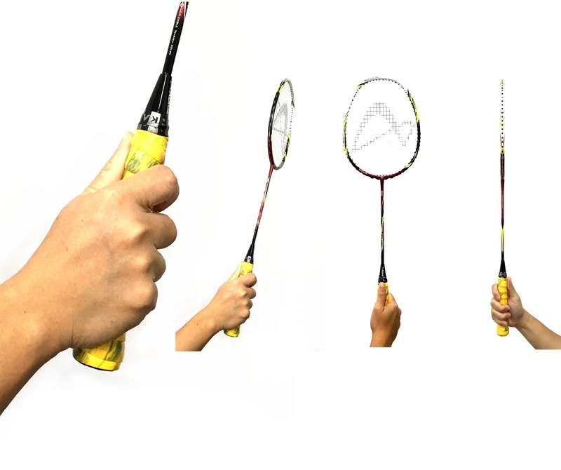 Cách cầm vợt trái tay