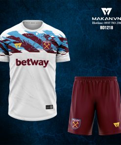 Áo Bóng Đá CLB West Ham BD1218