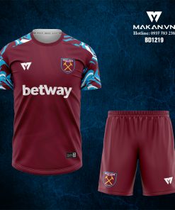 Áo Bóng Đá CLB West Ham BD1219