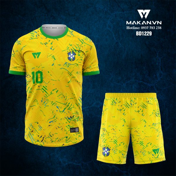 Áo Đội Tuyển Brasil BD1229