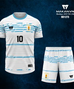 Áo bóng đá Uruguay sân khách 2022
