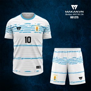 Áo bóng đá Uruguay sân khách 2022