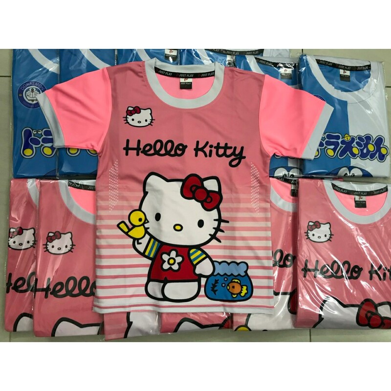 Bộ quần áo đá banh Hello Kitty dành cho bé 