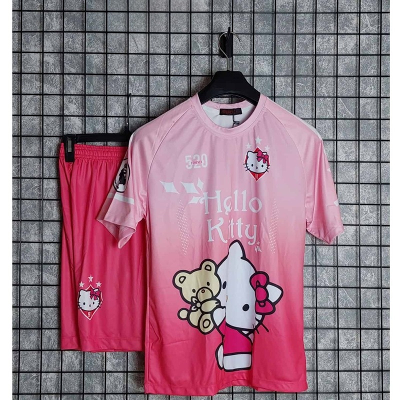 Áo đá bóng Hello Kitty cho nữ 03