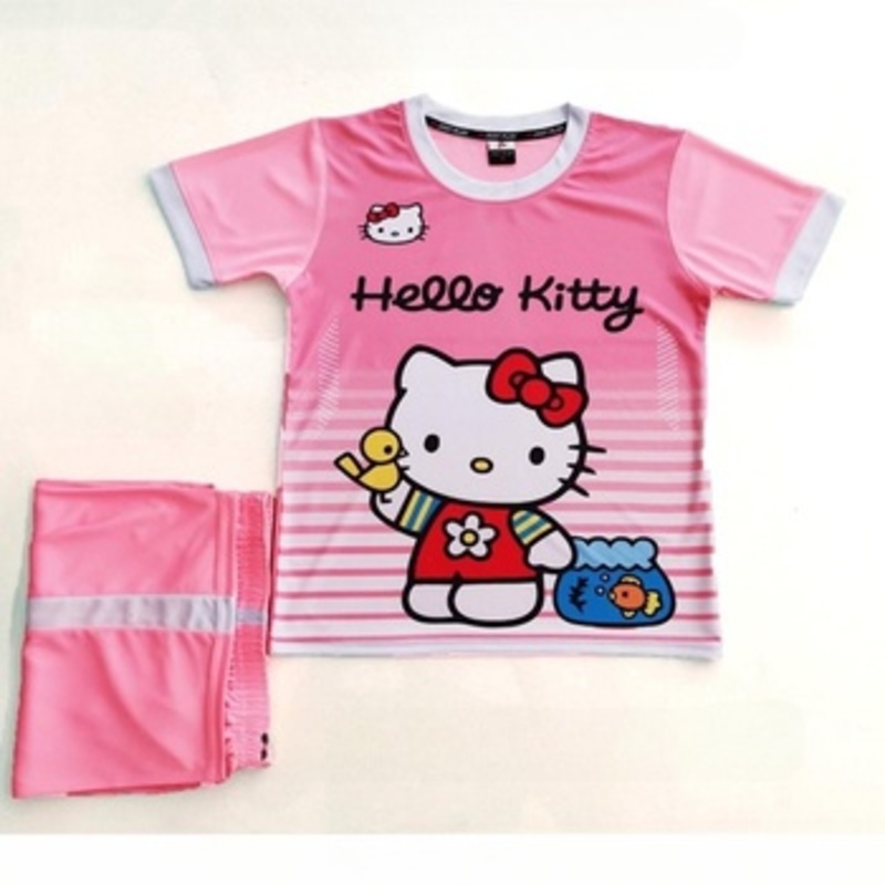 Áo đá bóng Hello Kitty cho nữ 01