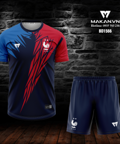 Áo bóng đá đội tuyển Pháp BD1566