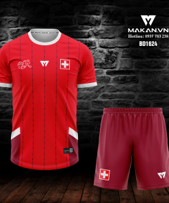 Áo bóng đá đội tuyển Thụy Sỹ BD1624