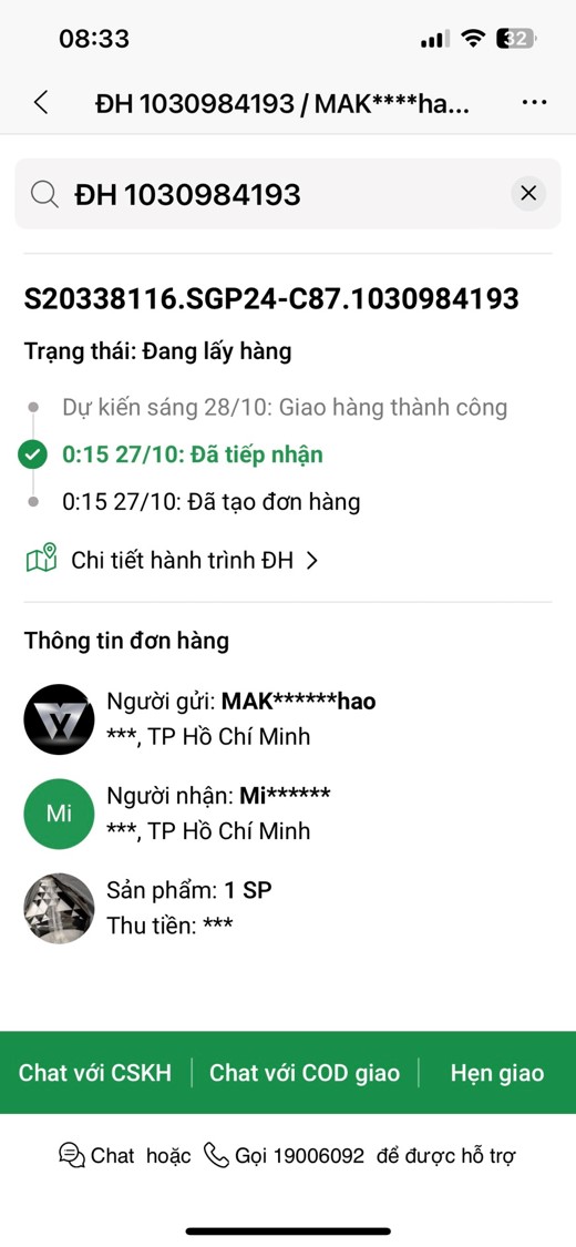 Tra Cứu Hành Trình Đơn Hàng