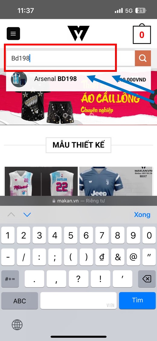 Hướng dẫn cách đặt hàng trên website Makan.vn