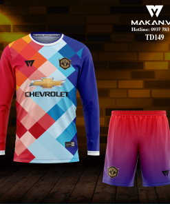 Áo bóng đá tay dài TD149