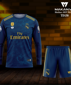 Áo bóng đá tay dài TD150