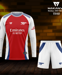 Áo bóng đá tay dài TD183