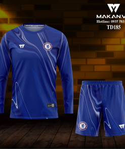 Áo bóng đá tay dài TD185