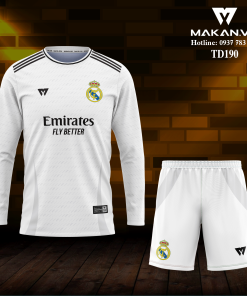 Áo bóng đá tay dài TD190