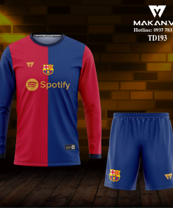 Áo bóng đá tay dài TD193