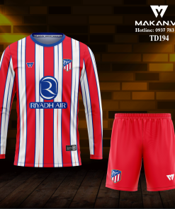 Áo bóng đá tay dài TD194