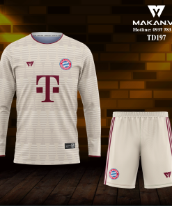 Áo bóng đá tay dài TD197