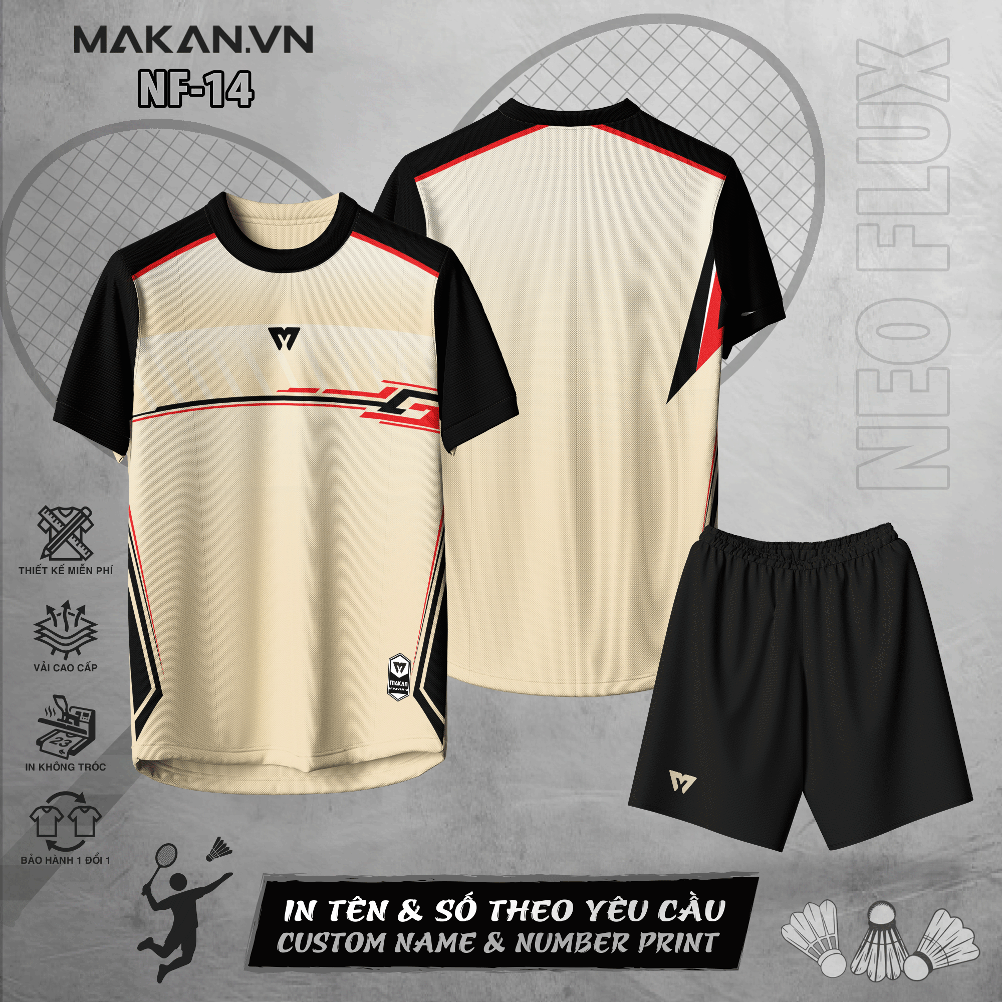 Áo Cầu Lông NF014