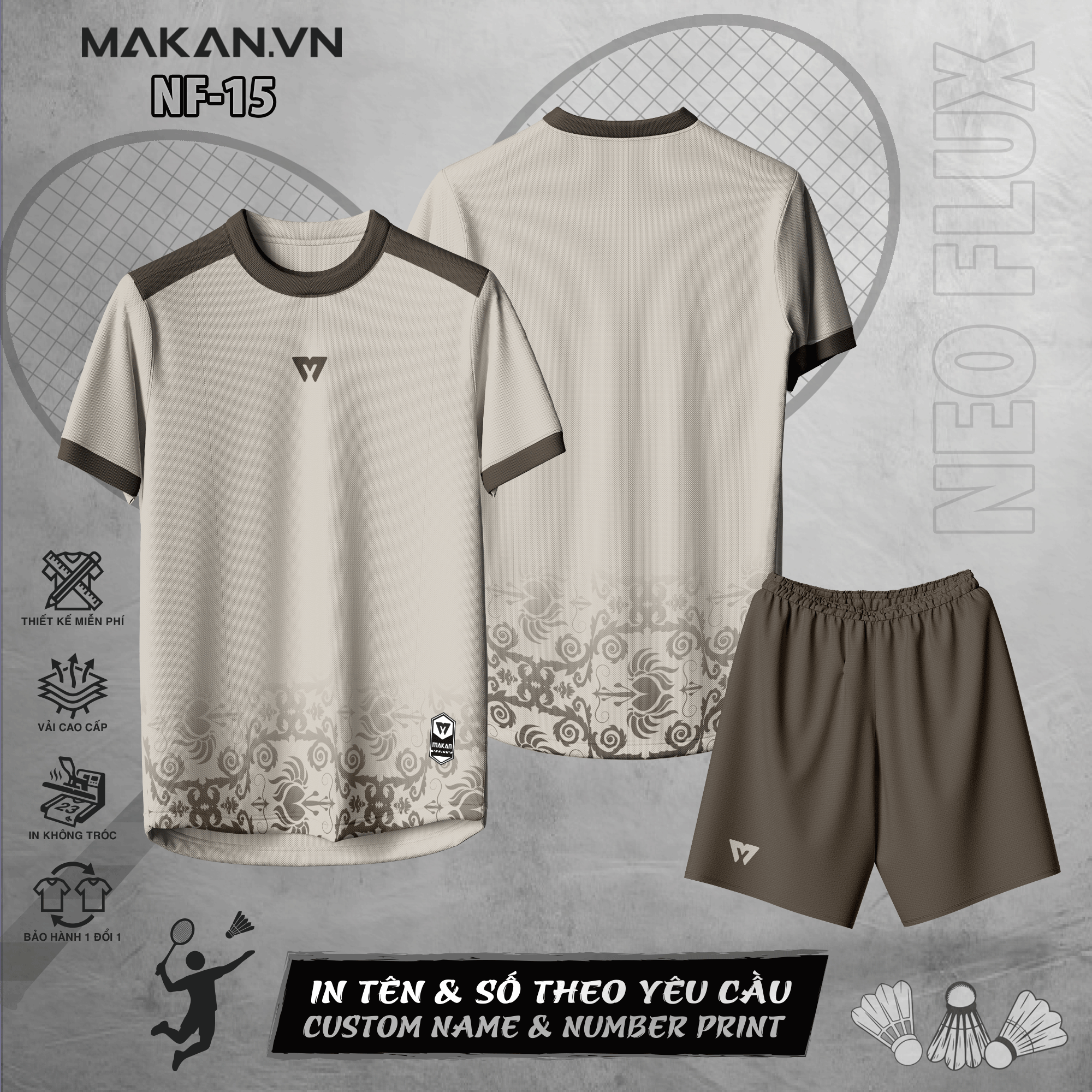 Áo Cầu Lông NF015
