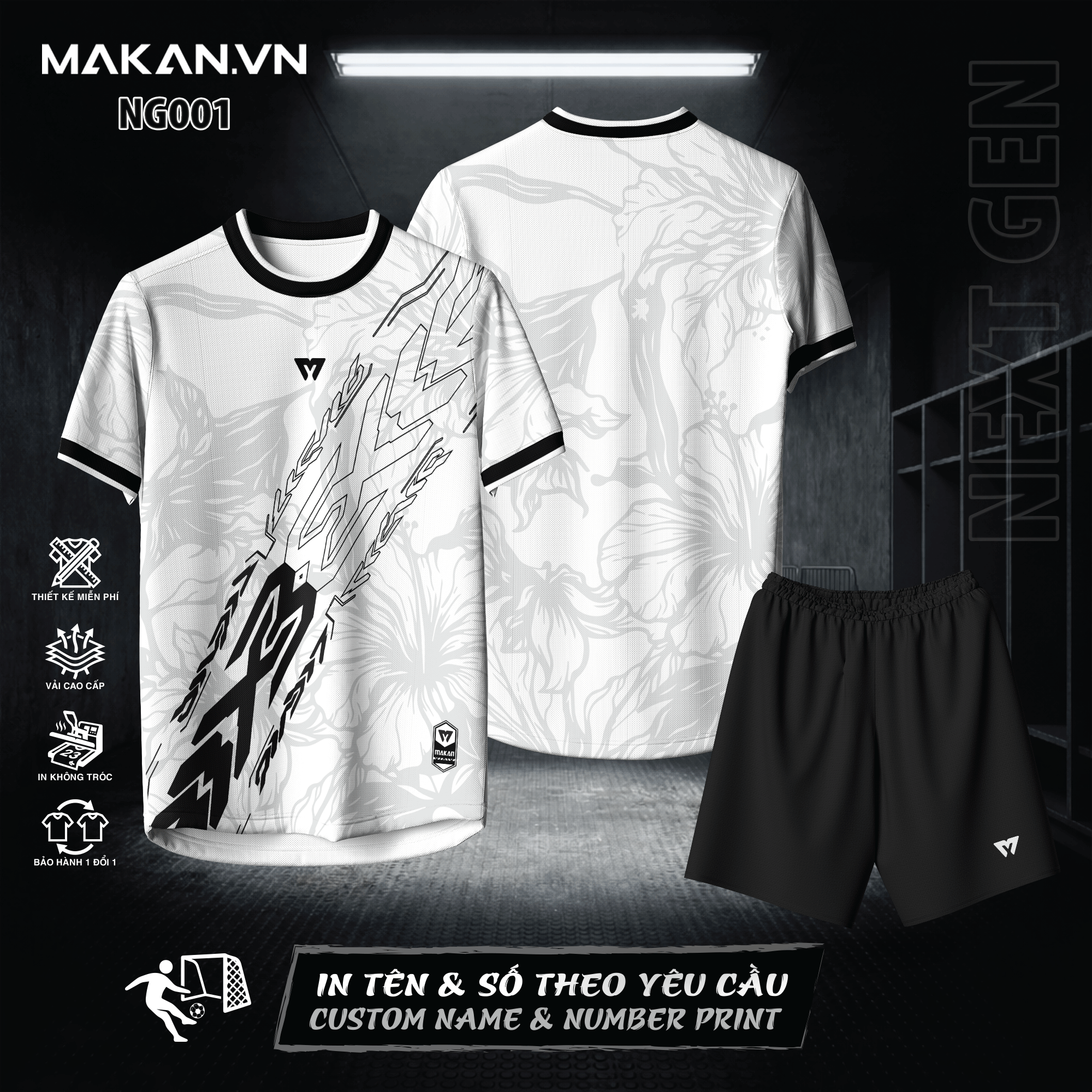 Đồ thể thao Makan Sport – NEXT GEN NG001