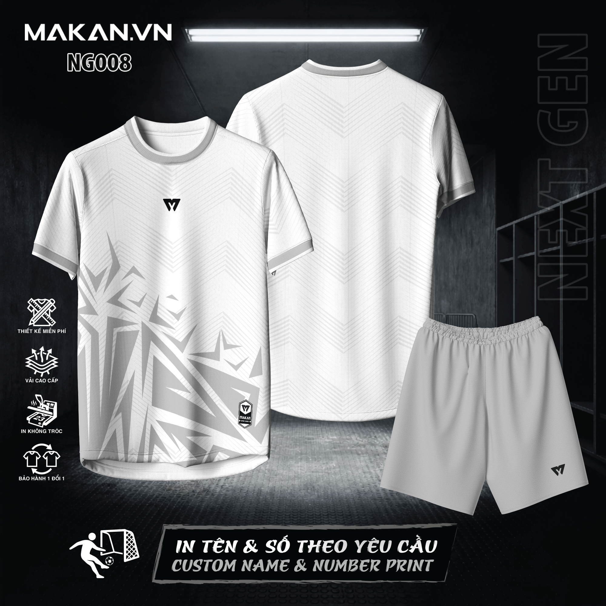 Đồ thể thao Makan Sport – NEXT GEN NG008