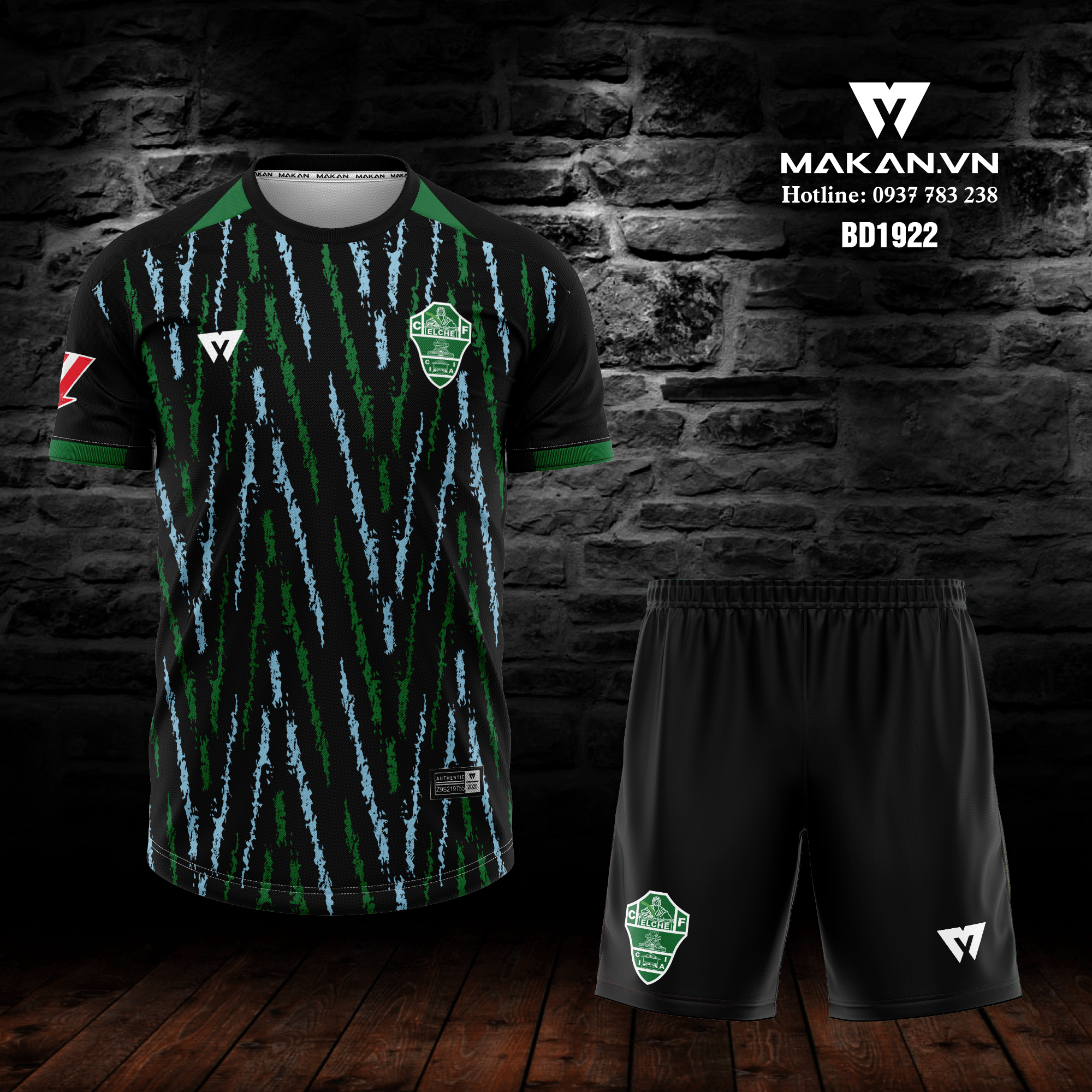 Áo bóng đá CLB Elche CF BD1922
