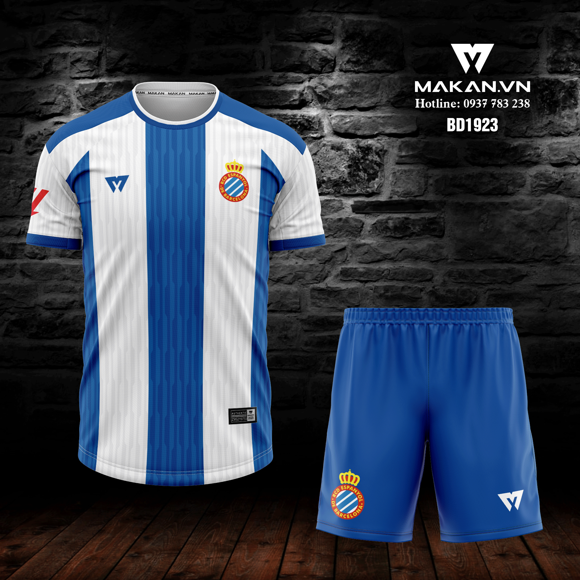 Áo bóng đá CLB RCD Espanyol BD1923