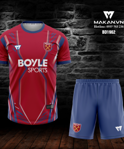 Áo Bóng Đá CLB West Ham BD1962