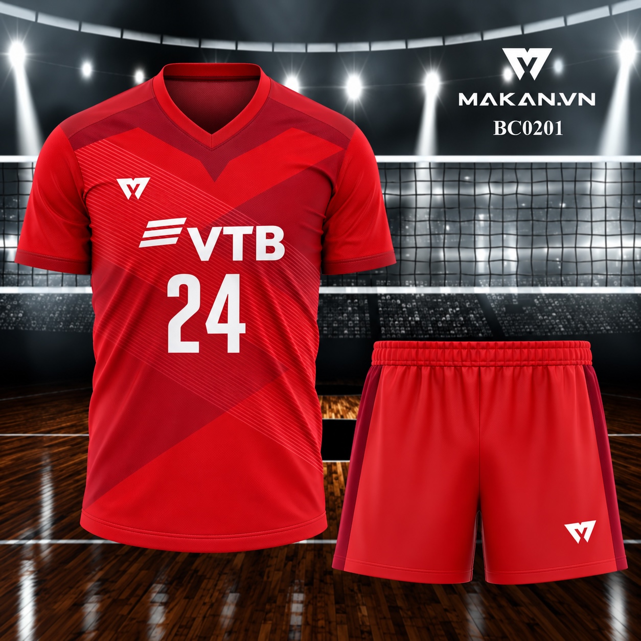 Áo bóng chuyền BC201