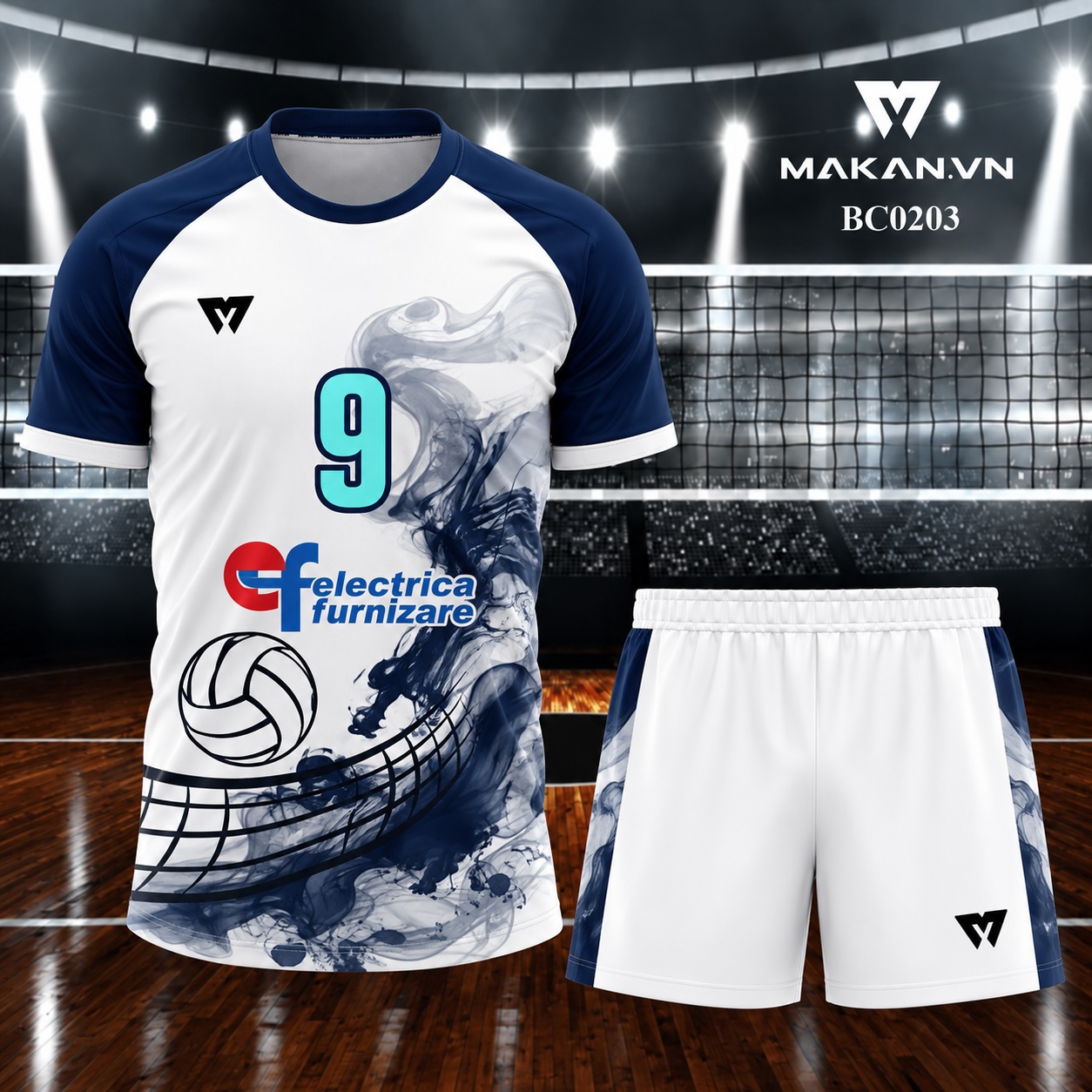 Áo bóng chuyền BC203